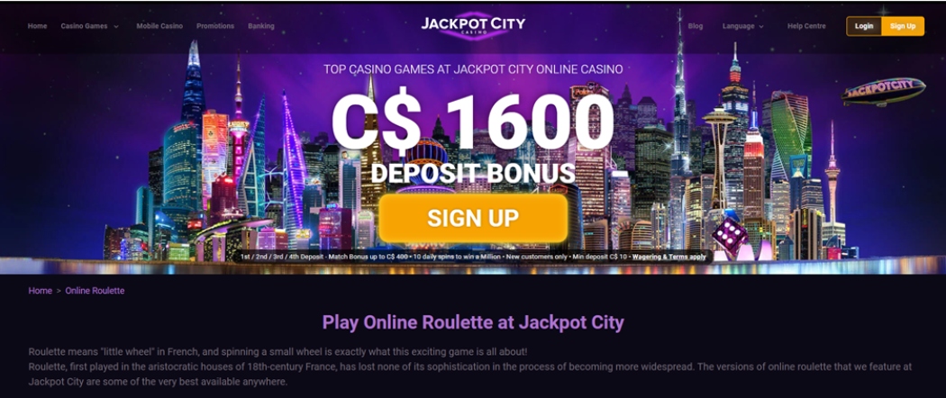 JackpotCity Casino