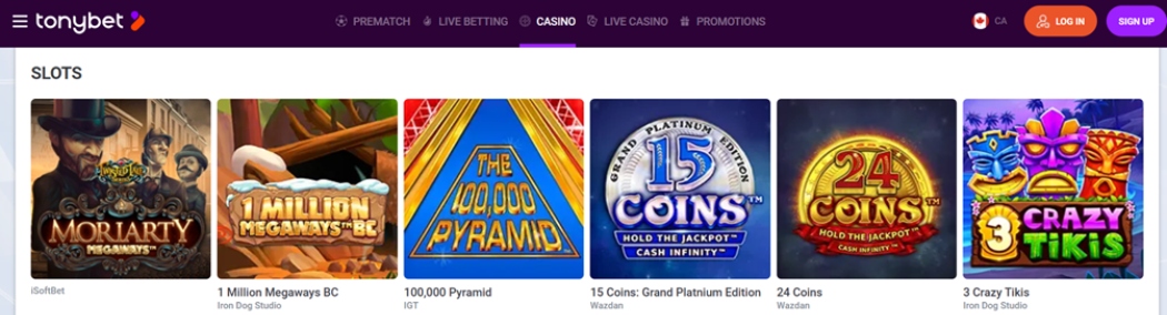 Tonybet Casino